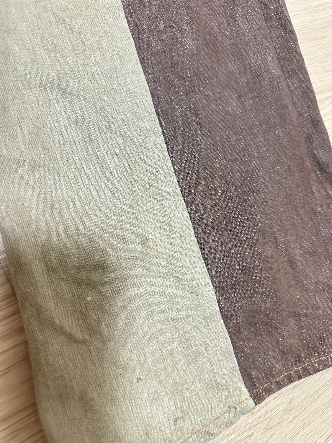 캐피탈 투톤 플레어팬츠 와이드 상품이미지7