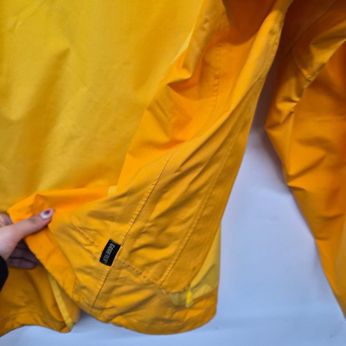 노스페이스 옐로우 바람막이 자켓 남성 M 상품이미지9