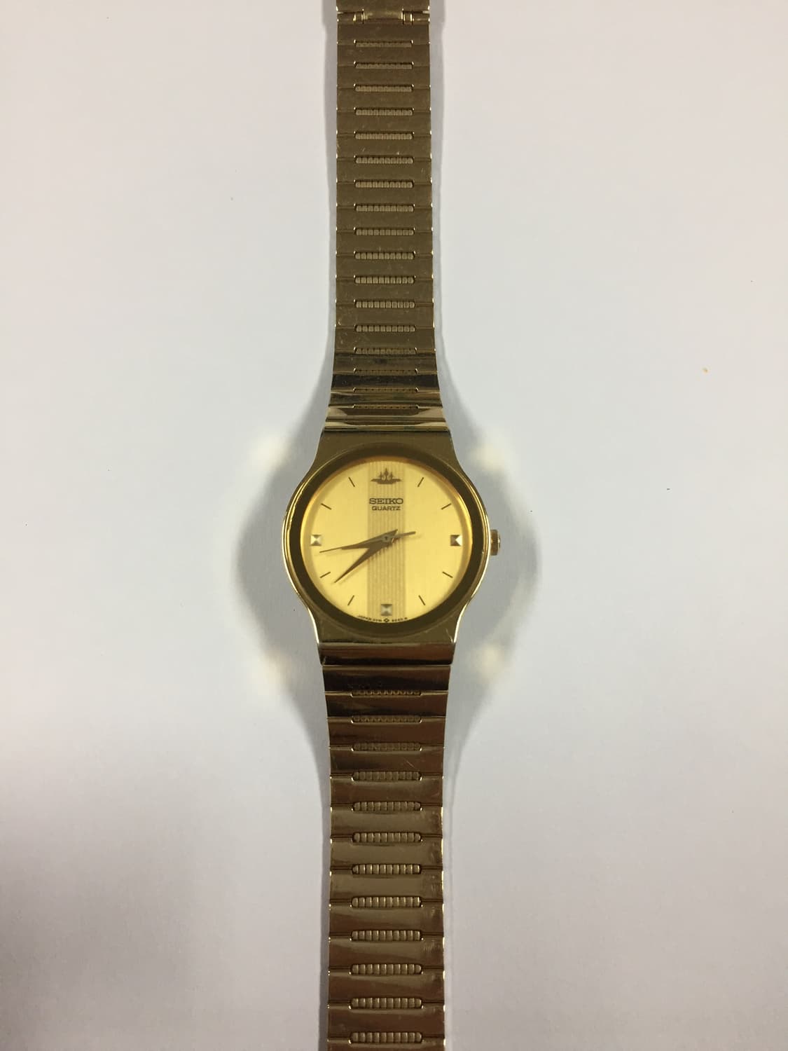 90s seiko quatz gold dress watch 상품이미지5
