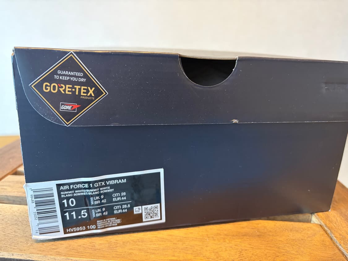 나이키 에어포스1 보어텍스 비브람 280mm 상품이미지9