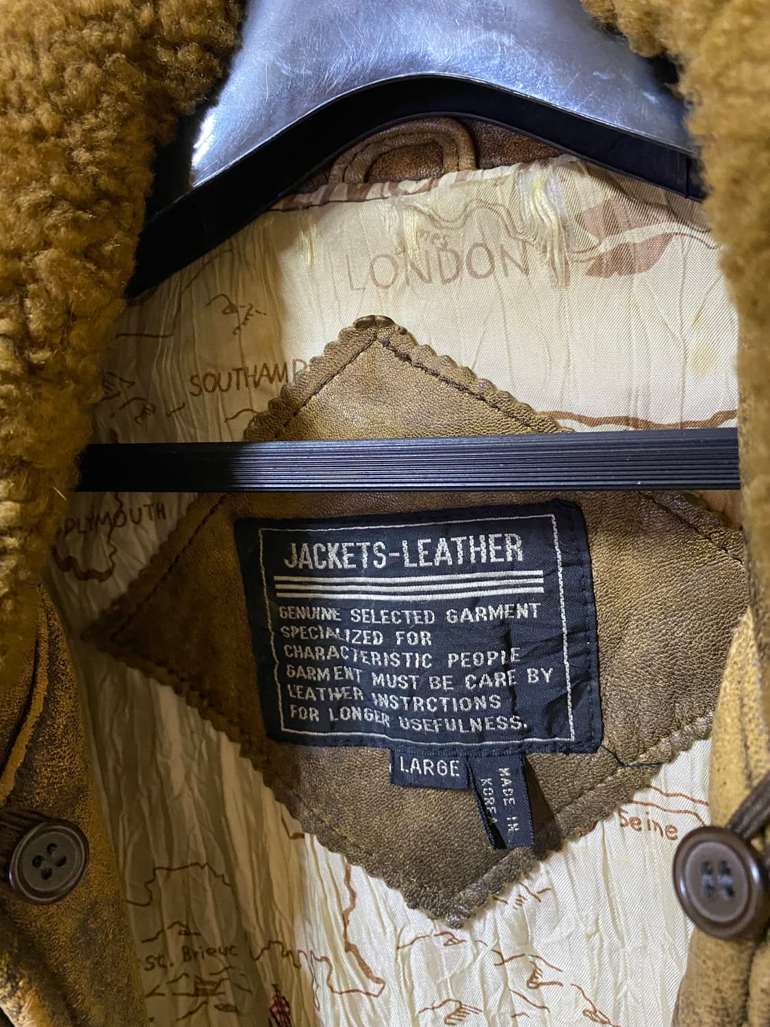 양가죽 항공자켓 상품이미지2