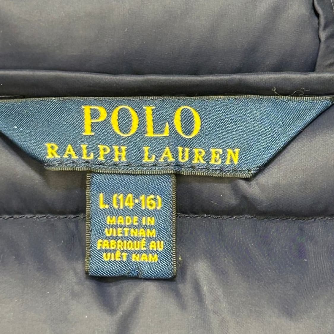 폴로랄프로렌 보이즈 네이비 경량후드 덕다운 패딩 상품이미지5