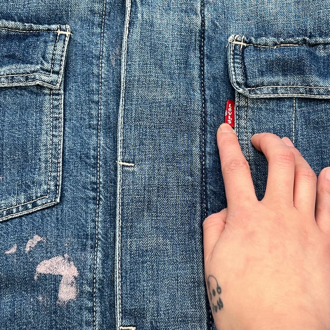 리바이스 워크 데님 덱자켓 r2053 상품이미지5