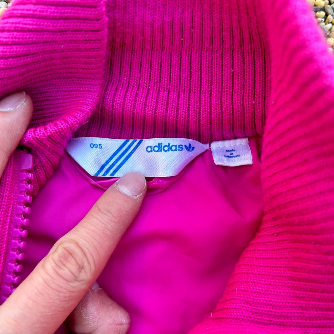 아디다스(ADIDAS) Y2K 핑크 패딩 조끼 상품이미지5