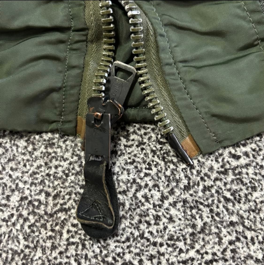 70s 오리지널 ma-1(마원) E타입 미디움(M) 상품이미지5