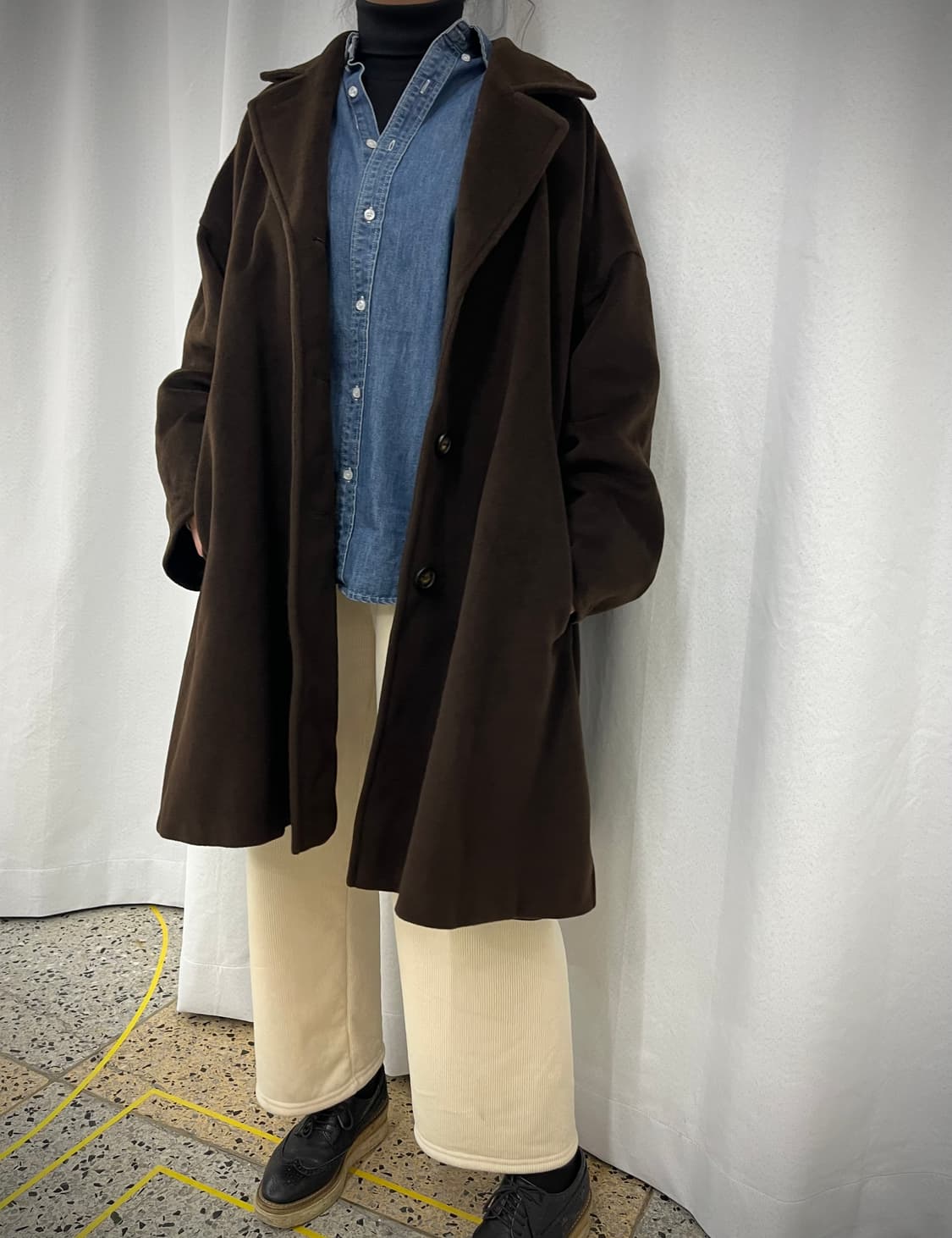 막스마라 코트 라나울 100% 상품이미지1