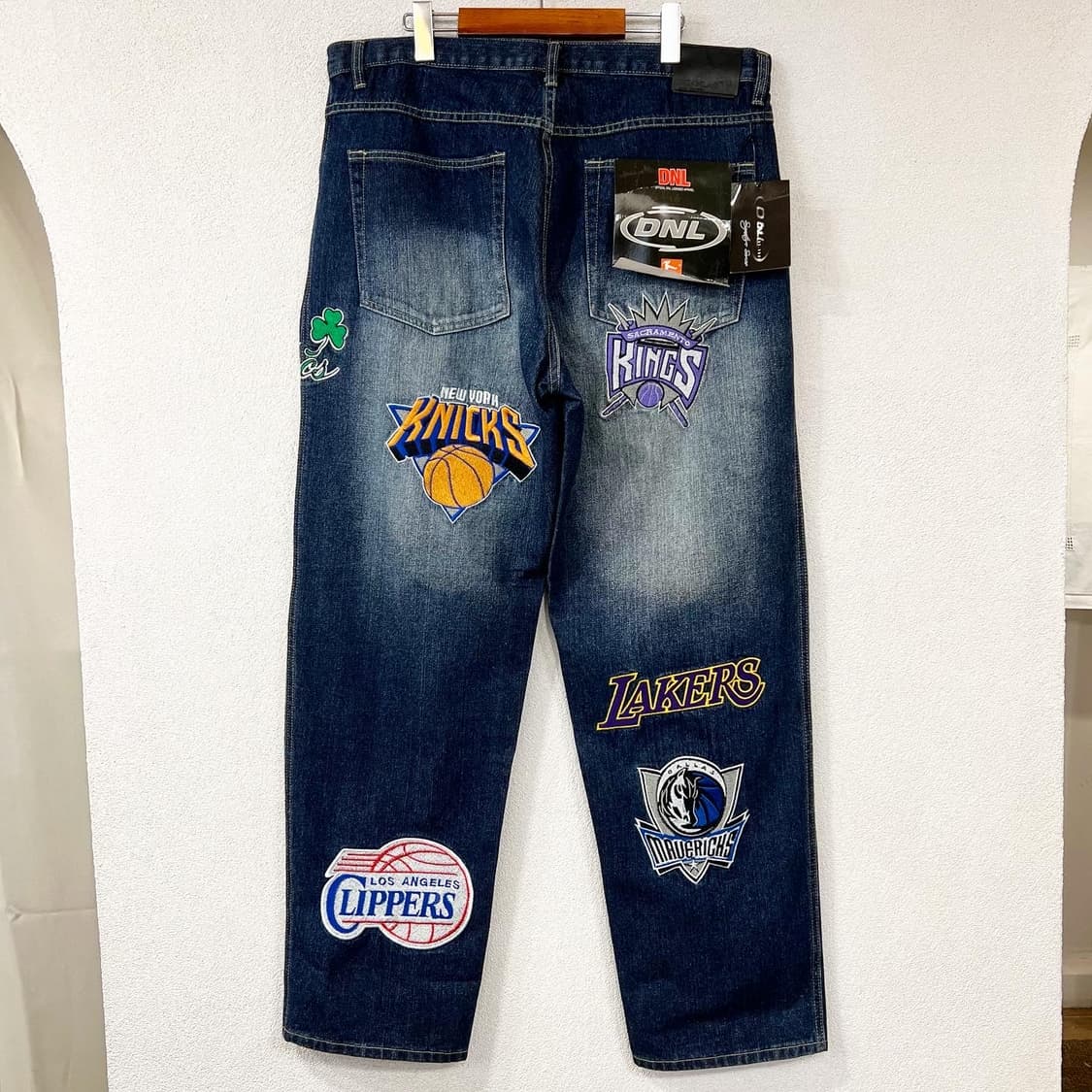 DIANLAO NBA PATCH Denim Pants  상품이미지4