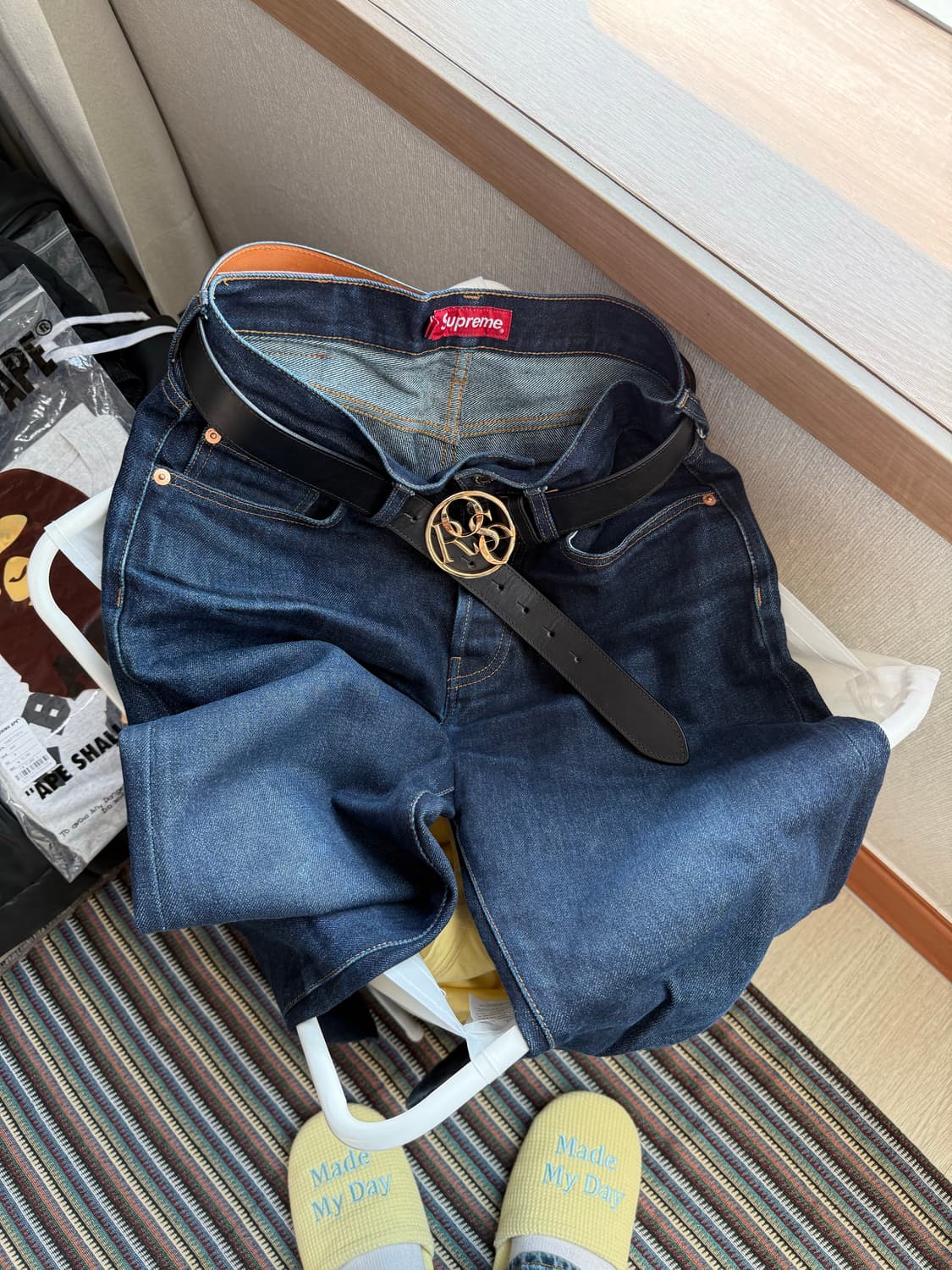 마틴로즈 소가죽 벨트 상품이미지1