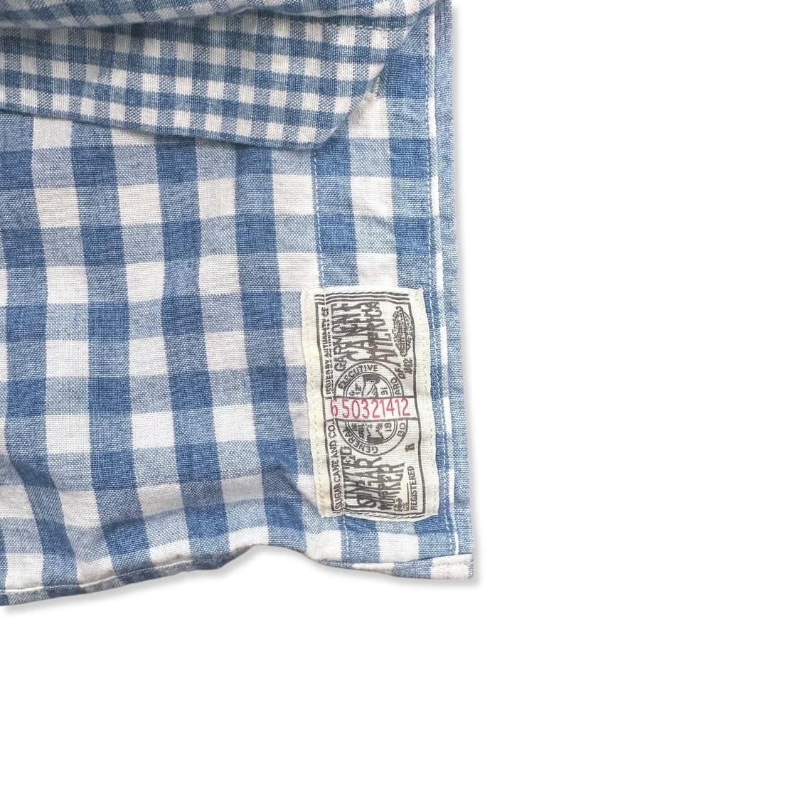 Blue multi checker cotton shirt 상품이미지5