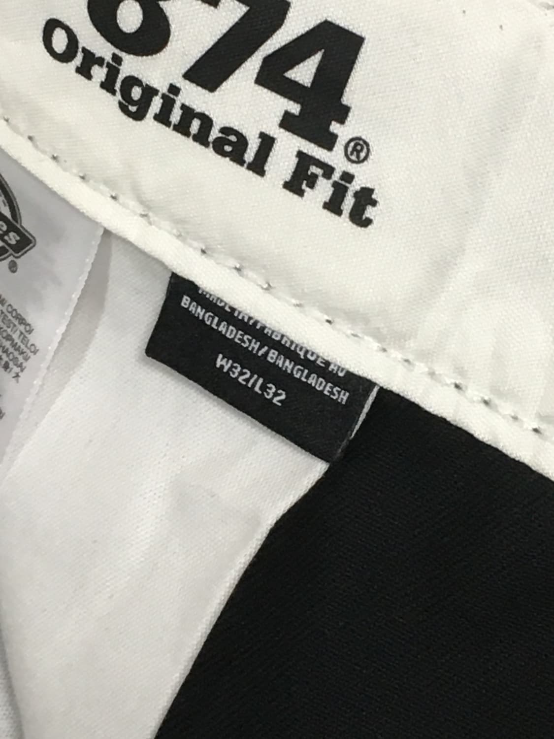 [급처] (미착용)디키즈874 black 32x32 상품이미지5