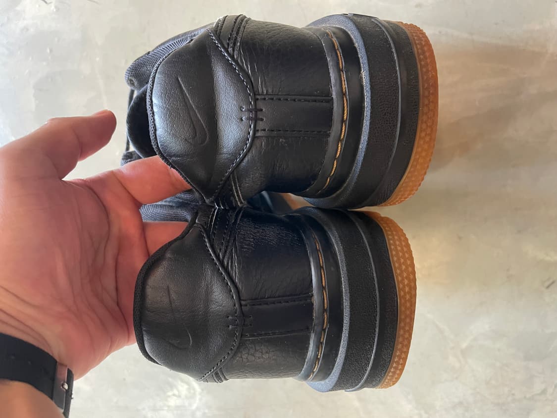 나이키 에어포스1 Luxe Black 럭스 블랙 280 상품이미지5