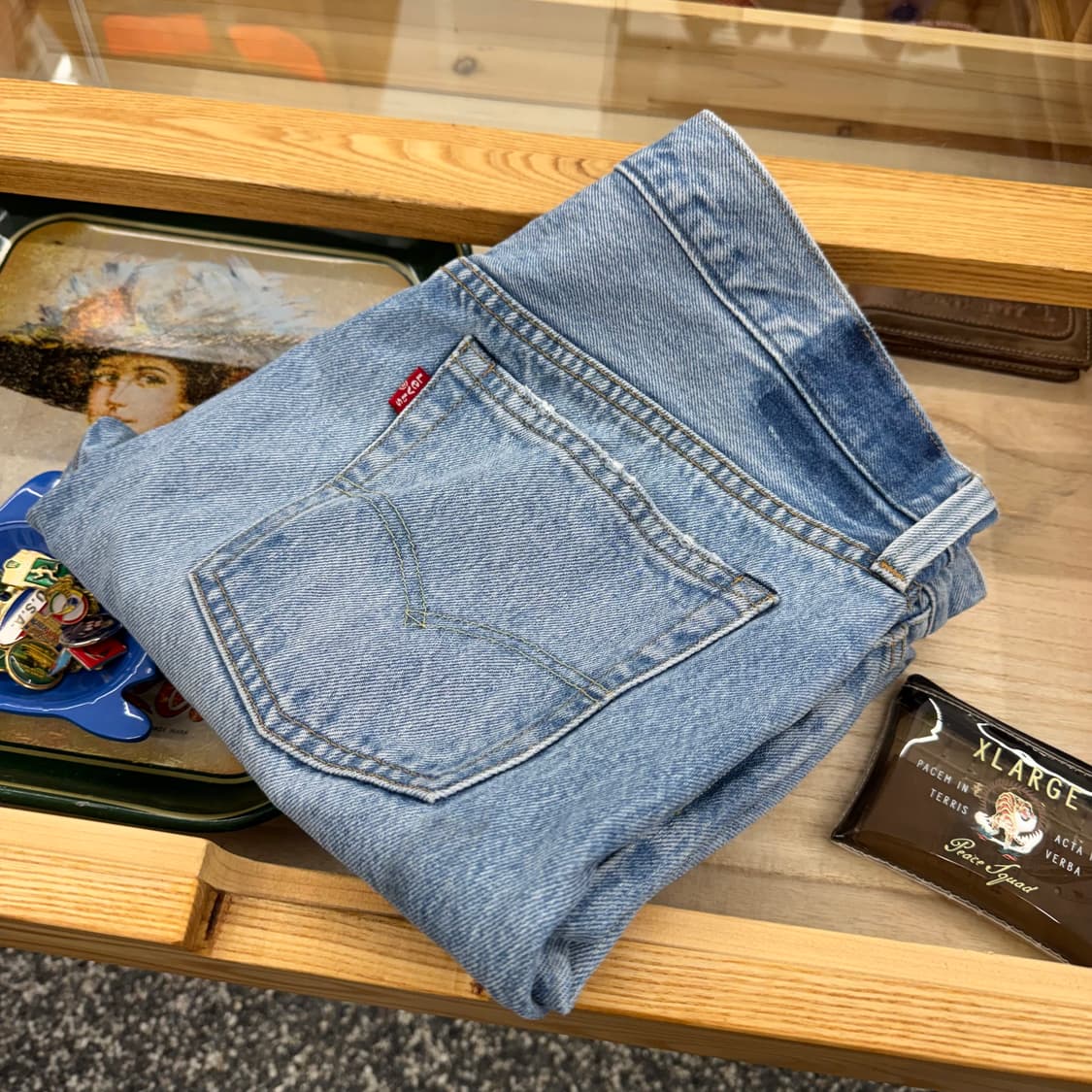 90s 리바이스 501s 연청 데님 (34)   상품이미지1