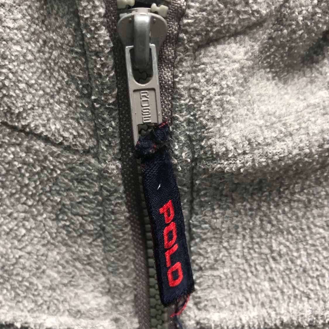 폴로 누빔 후리스 후드집업 뽀글이 플리스 자켓 상품이미지5