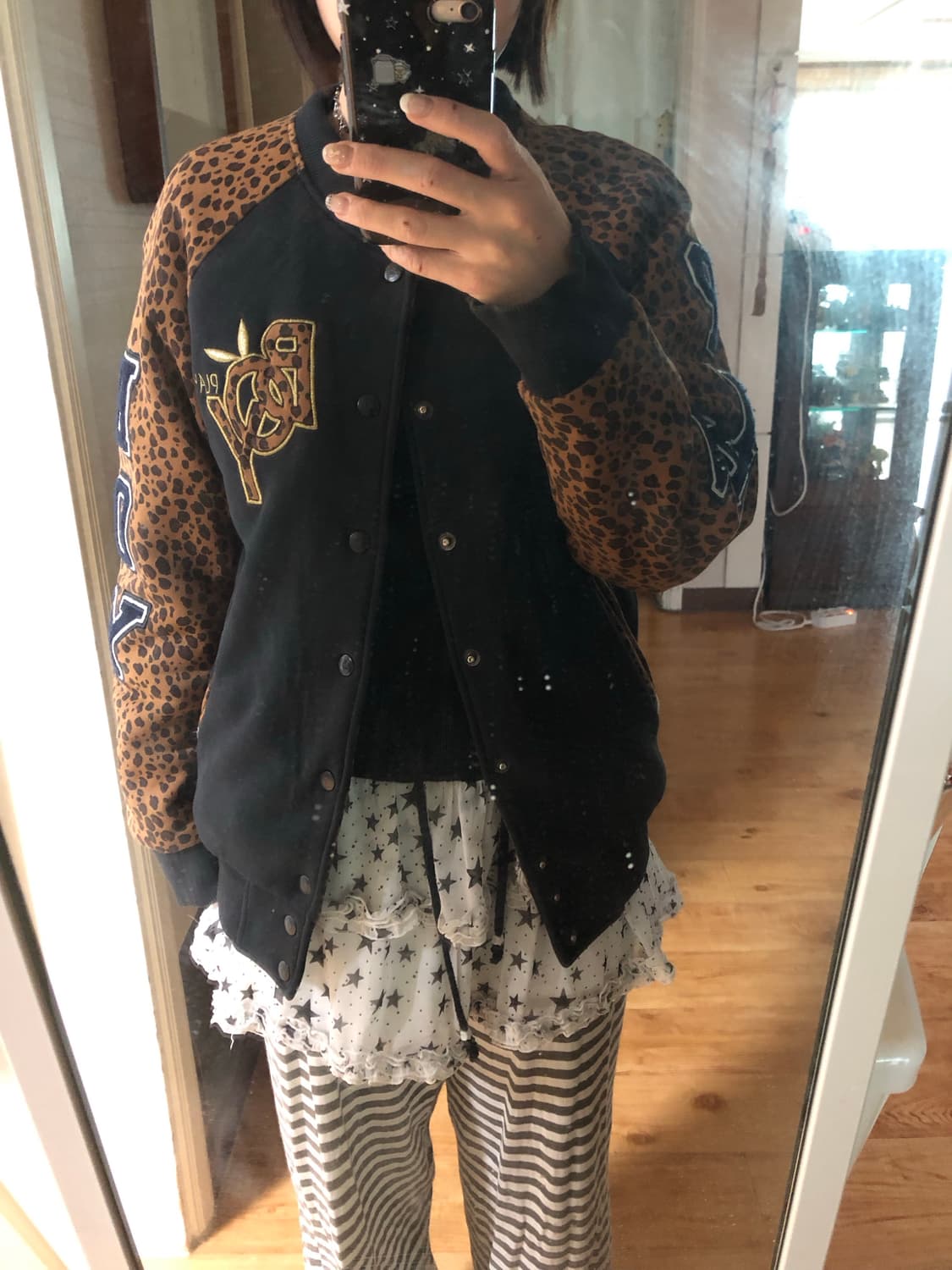 플레이보이 호피 야구점퍼 상품이미지5