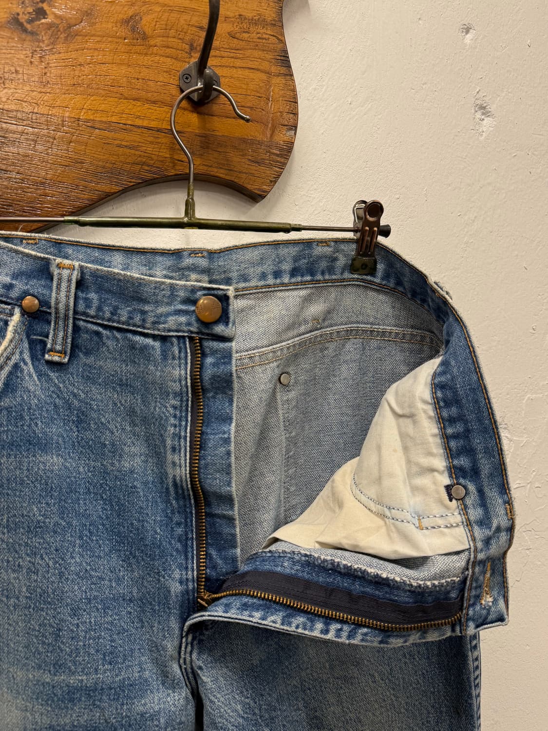 35) 80-90s USA Wrangler Cowboy Cut Strai 상품이미지7