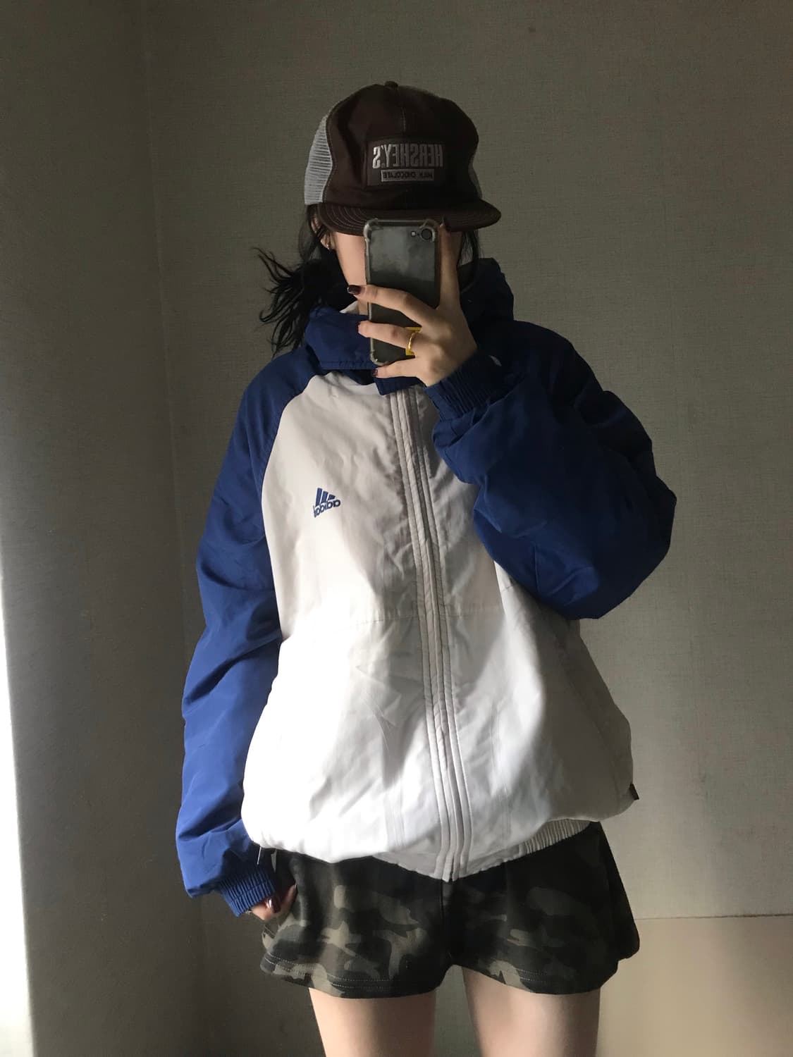 아디다스 흰파 나그랑 패딩 상품이미지1