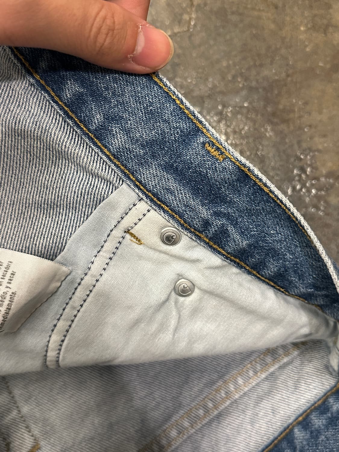 칼하트 14806 데님 40x32 상품이미지4