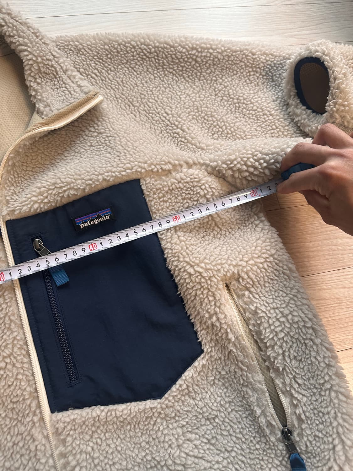 파타고니아 플리스 후리스 아이보리 xl 상품이미지2