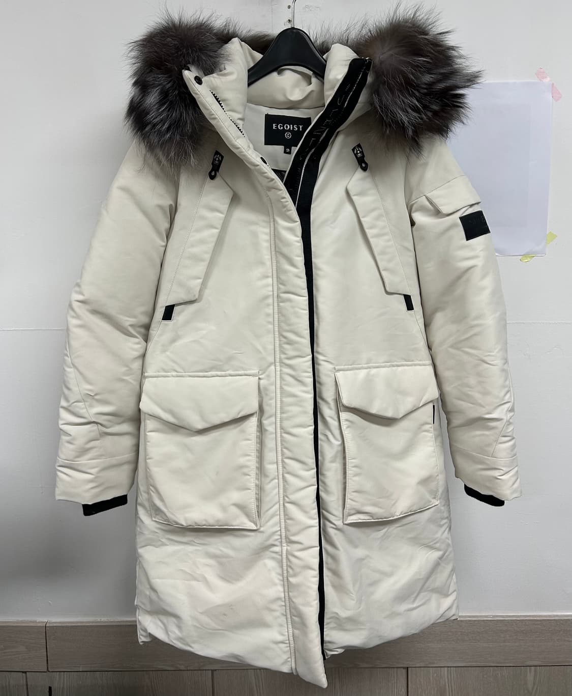 에고이스트 여성 덕다운 패딩 아이보리 55 상품이미지1