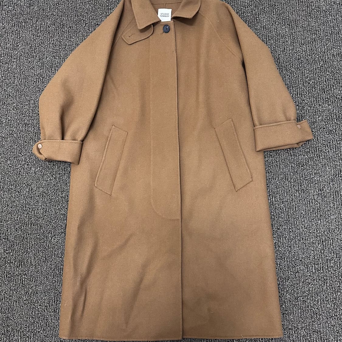 STUDIO TOMBOY 스튜디오 톰보이 여성 울 롱코트 F 상품이미지1