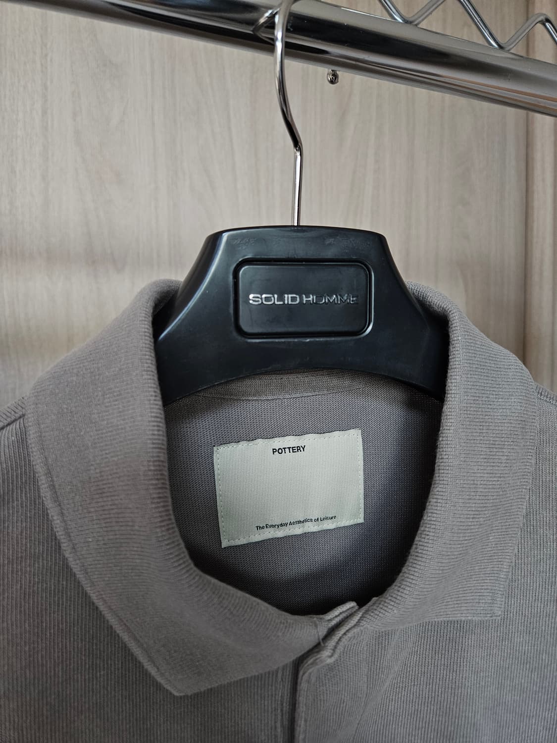 포터리 23ss 파인 코튼 반팔 컴포트 폴로 티셔츠 상품이미지6