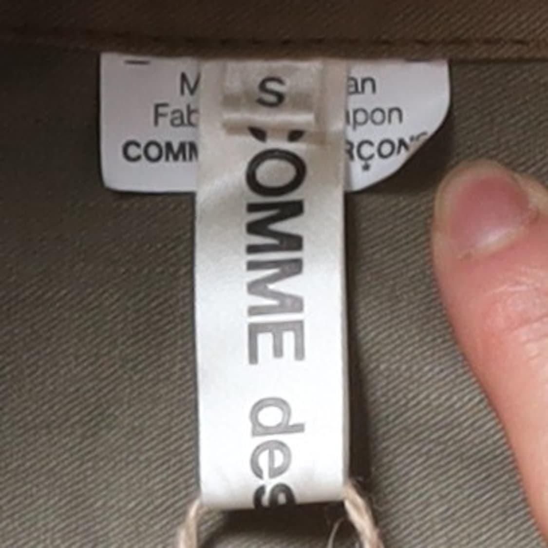 꼼데가르송 COMME des GARCONS Poncho Jacket    상품이미지7