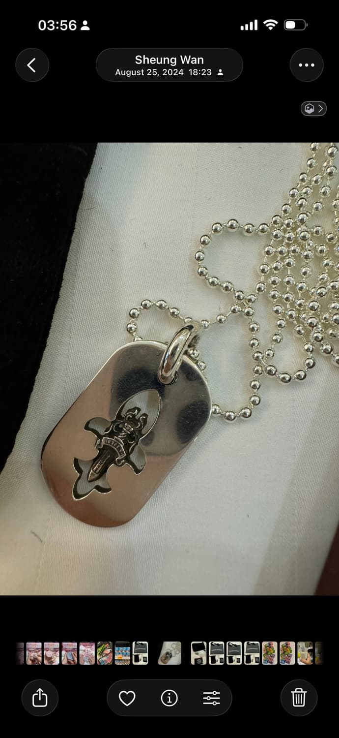 크롬하츠 도그택 상품이미지2