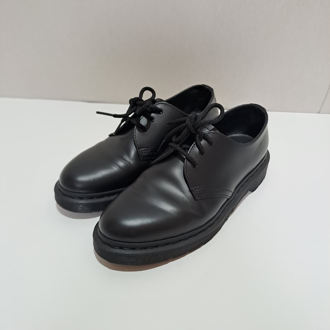 (택포) 닥터마틴 1461 모노 블랙 UK6 B733 상품이미지1