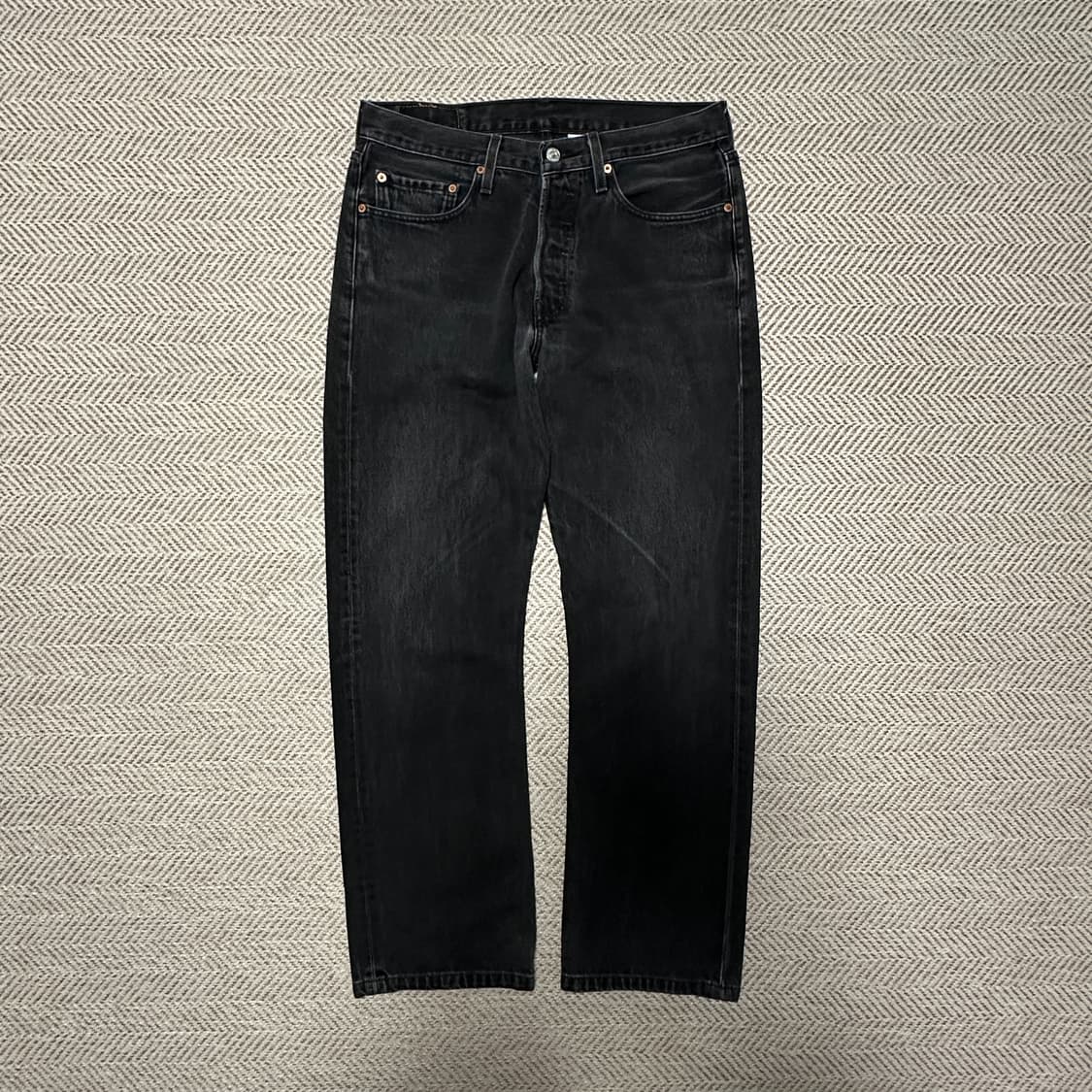LEVI'S 501 00's mexico made black jeans 상품이미지1