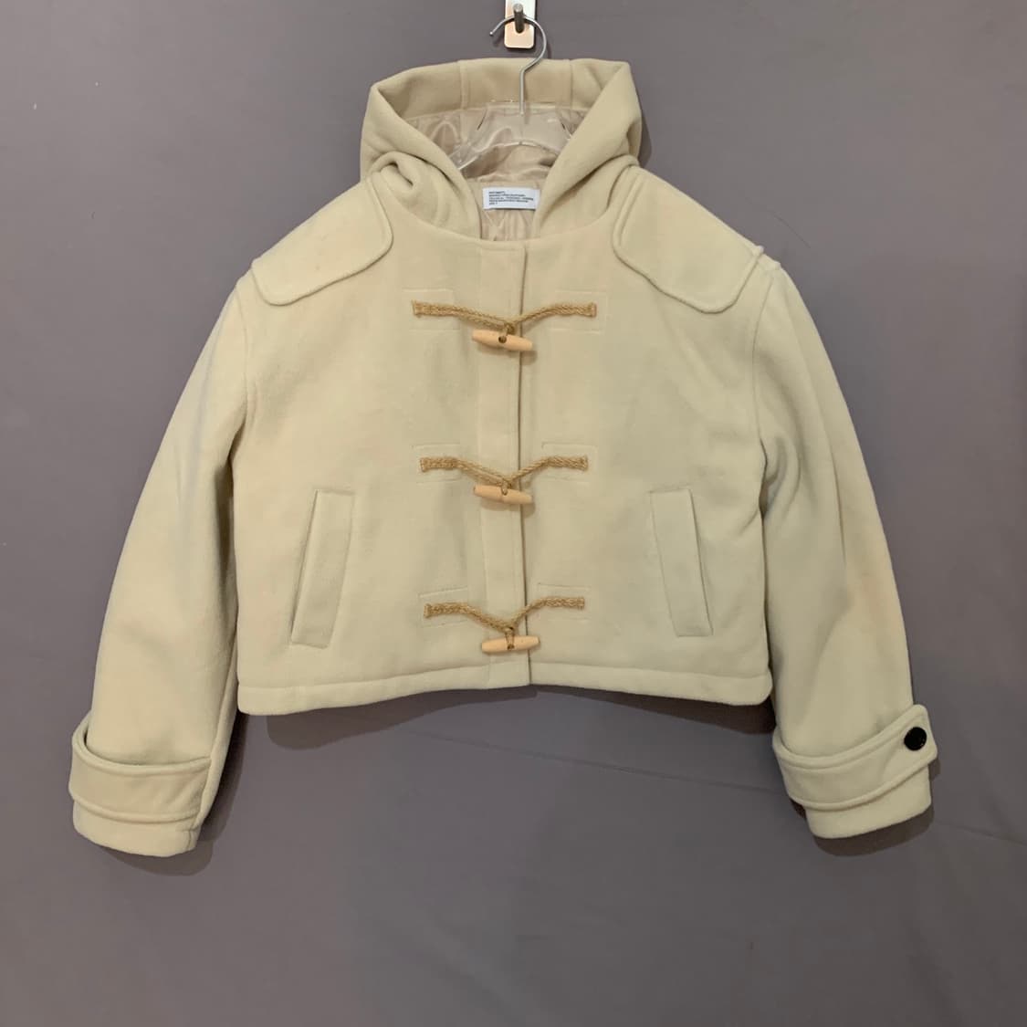 파르티멘토 우먼 더플 떡볶이 숏 코트 상품이미지2