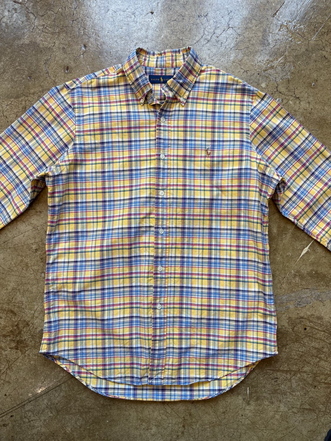 폴로 랄프로렌 체크 셔츠 상품이미지2