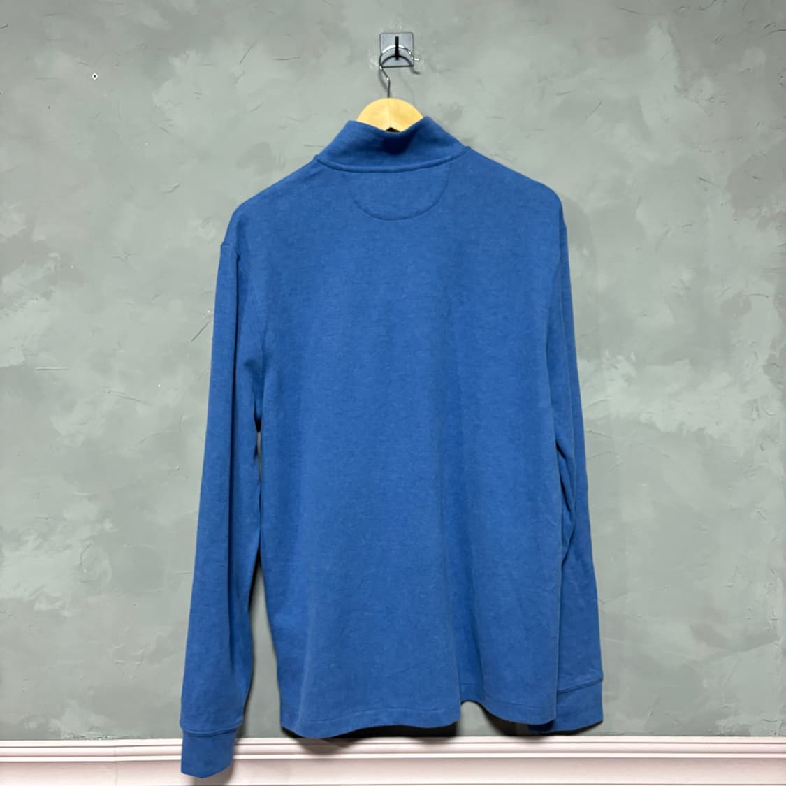 폴로 랄프로렌 신형 니트 반집업 하늘블루 새상품 상품이미지4