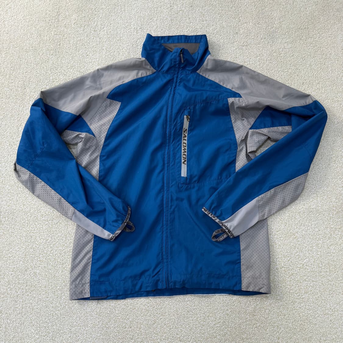 [실측확인] 살로몬 바람막이 윈드 자켓 0107T1 상품이미지1