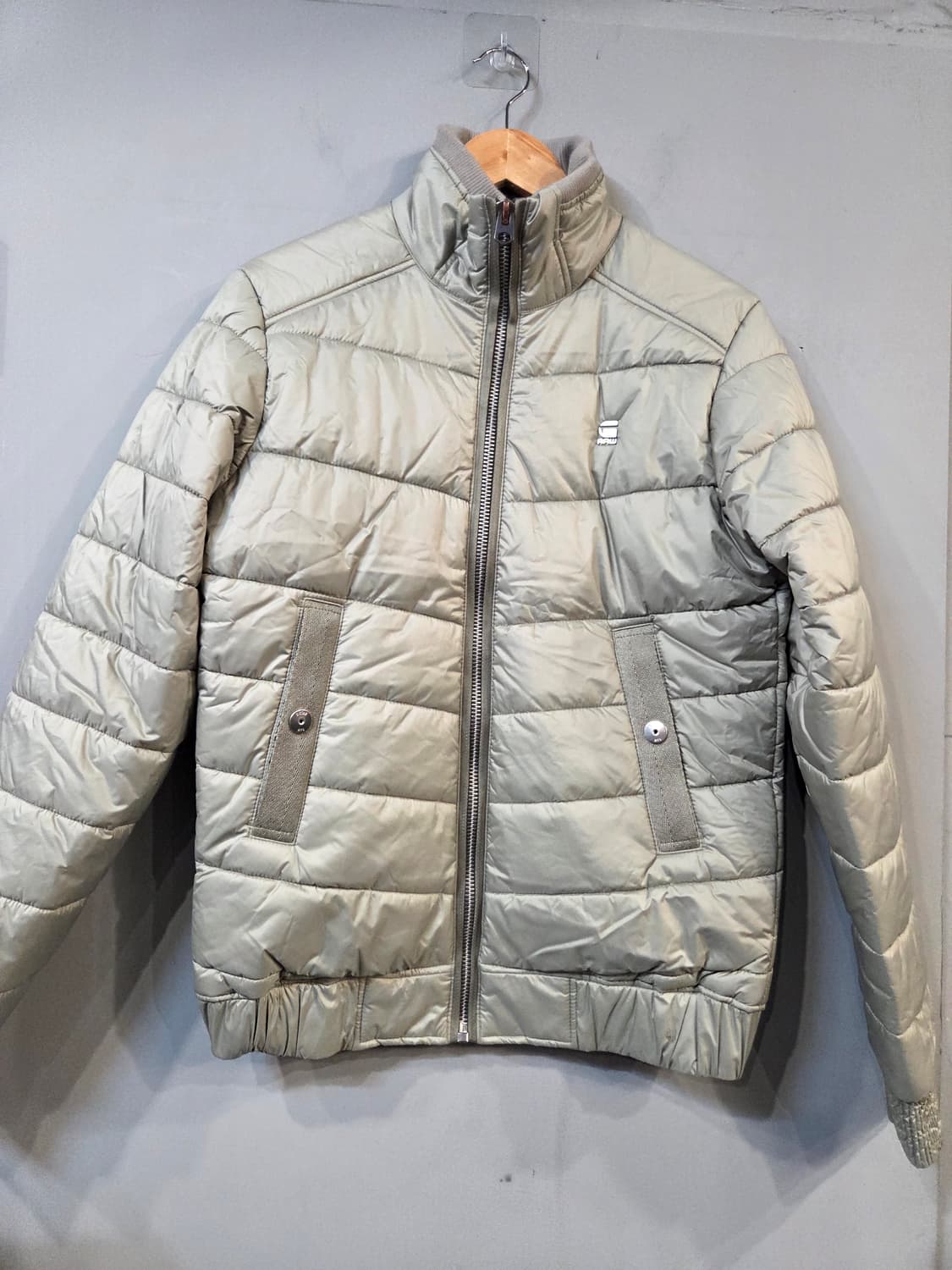 G-Star RAW 패딩 점퍼 아이보리(XS)남/여공용 상품이미지1