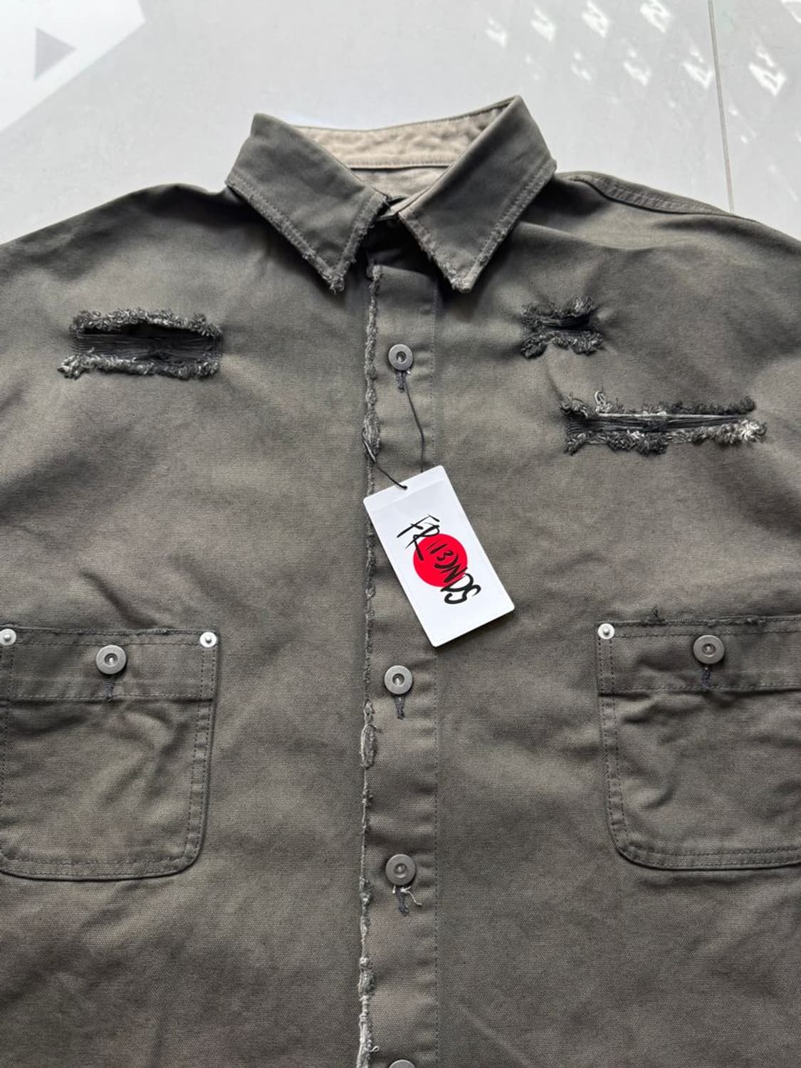 BACK BONE SHIRT 등뼈 셔츠 상품이미지7