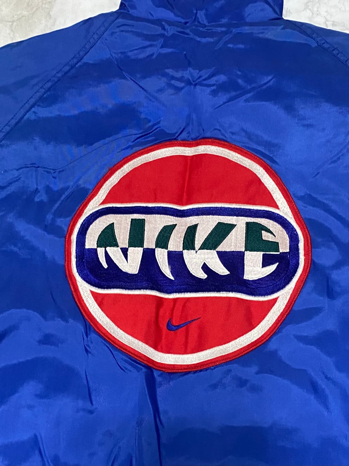 나이키 올드스쿨 빅로고 롱 돕바 패딩 110 상품이미지6