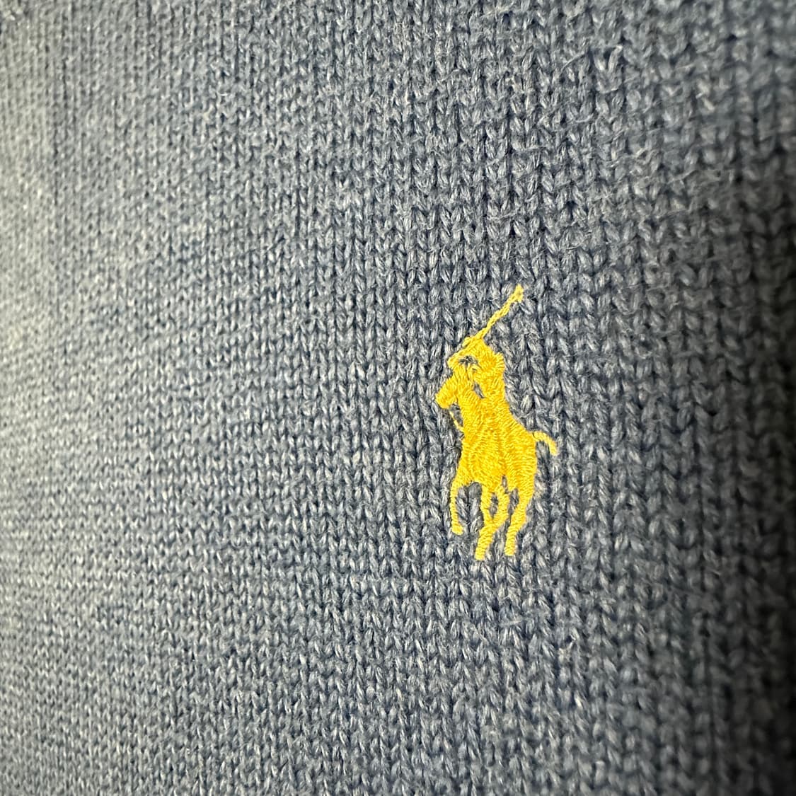 POLO RALPH LAUREN knit sweater blue 상품이미지3