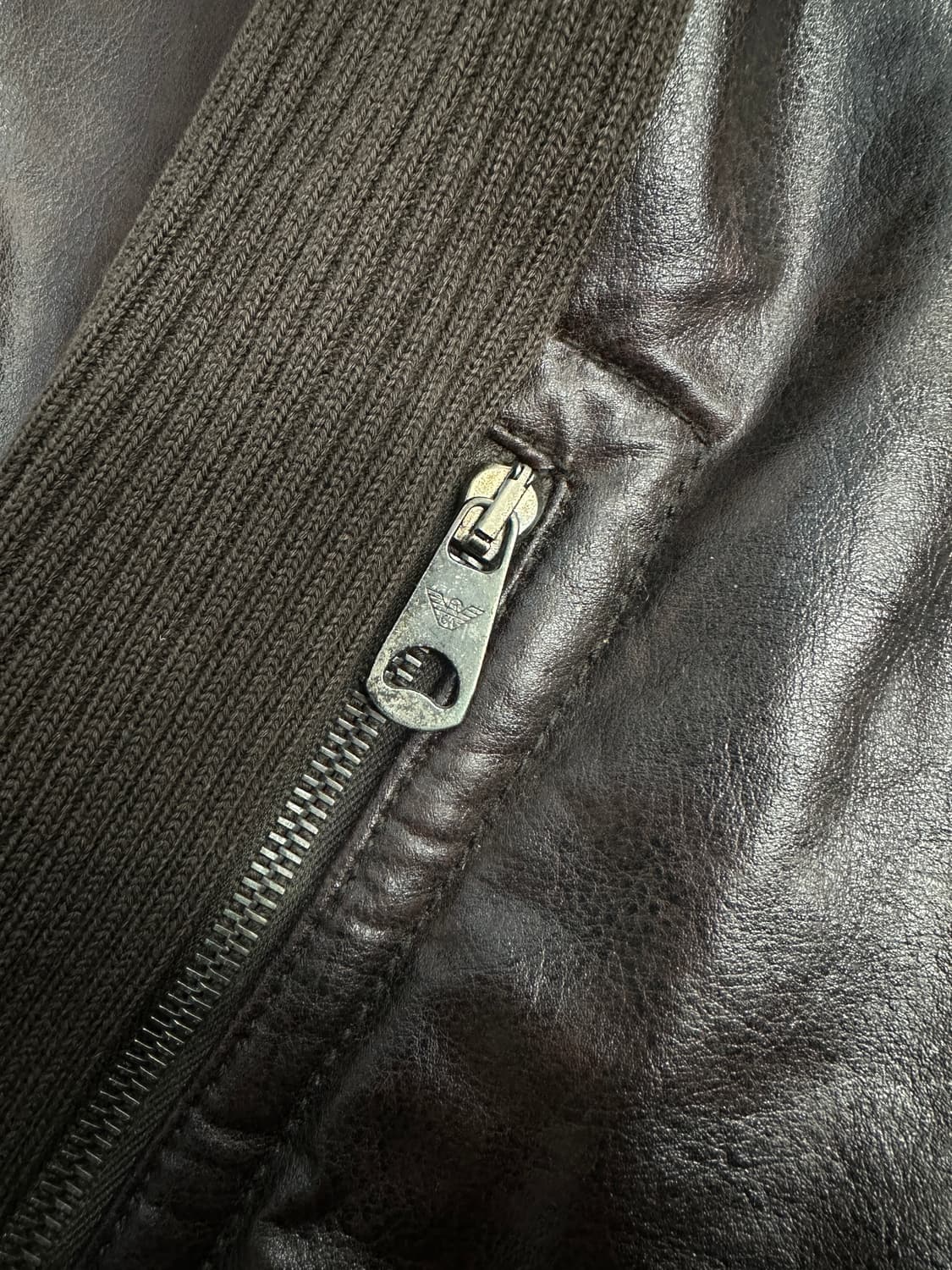 FW2002 Emporio Armani 코티드 파일 자켓 52 상품이미지6