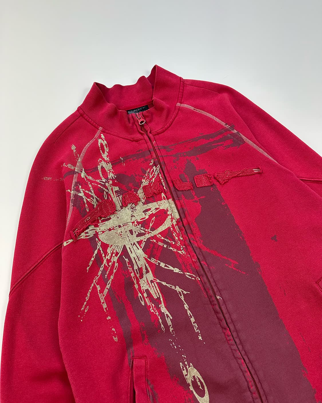 오클리 빈티지 레드 집업 상품이미지3