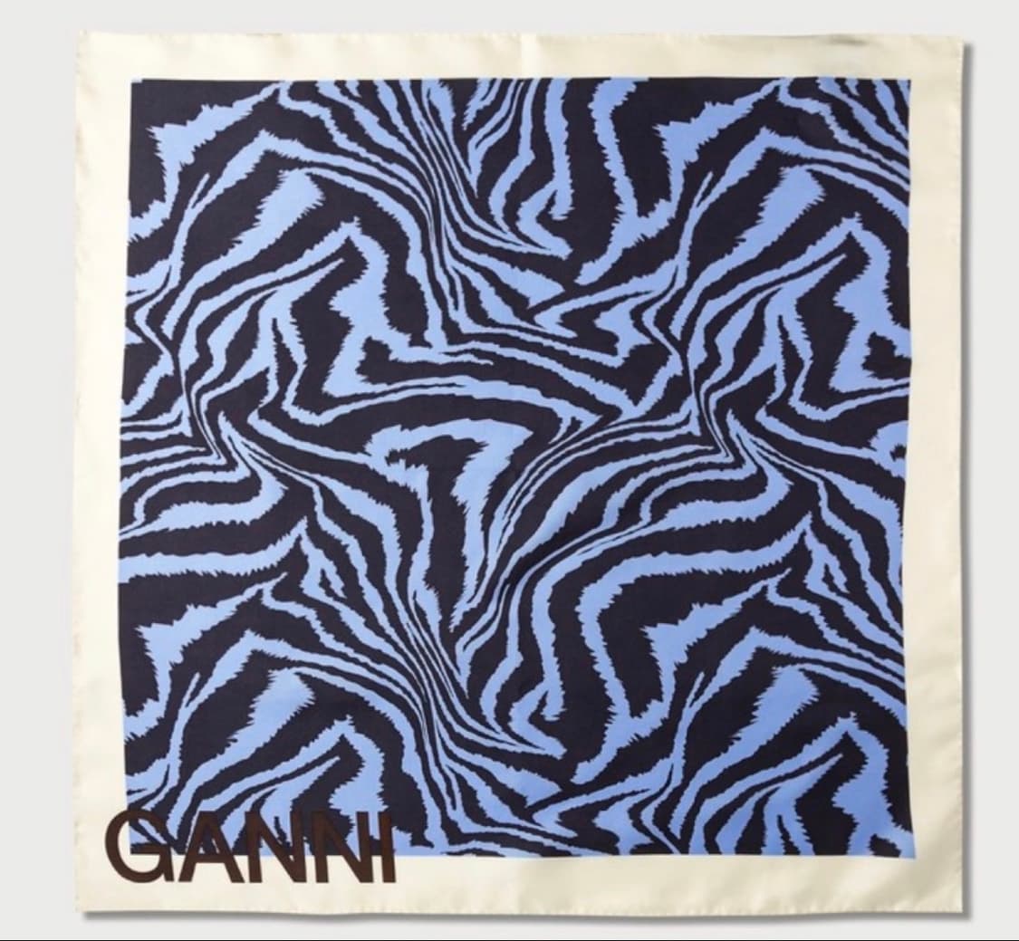 GANNI 가니실크스카프 상품이미지1