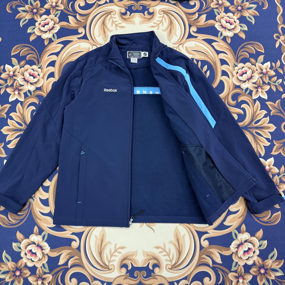 (XL)00s 리복 NHL 피츠버그 펭귄스 자켓(네이비) 상품이미지3