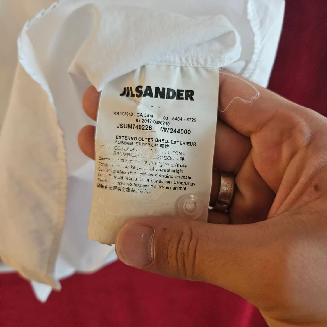 질샌더(JIL SANDER) 화이트

드레스 셔츠

 상품이미지6