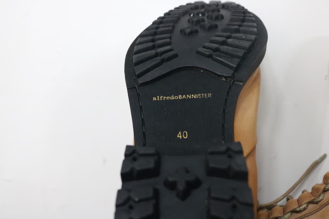 알프레도바니스터 빈티지 레더 레이스업 부츠 상품이미지8