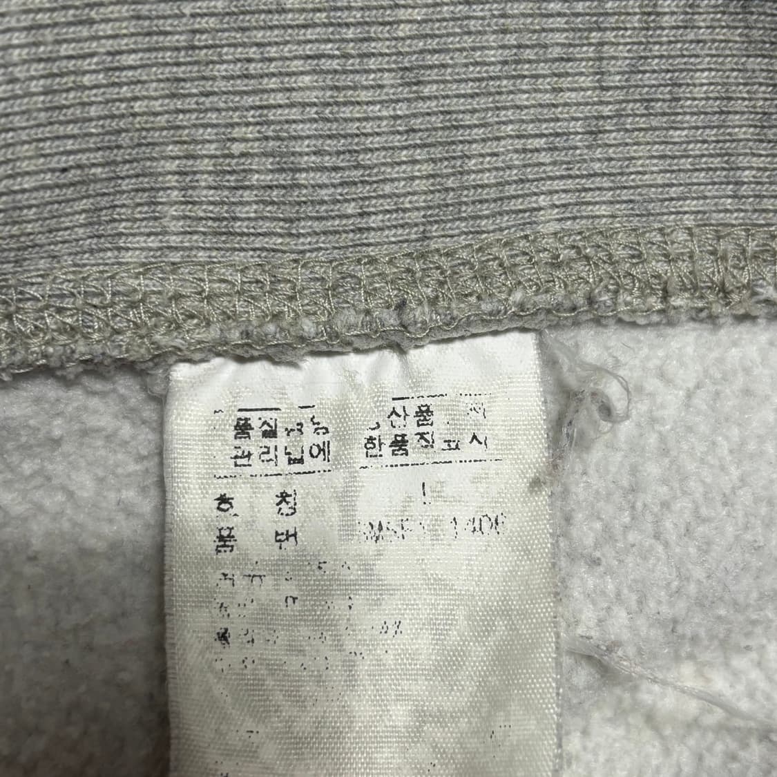 L 폴로랄프로렌 그린 포니자수 그레이 후드집업 상품이미지5