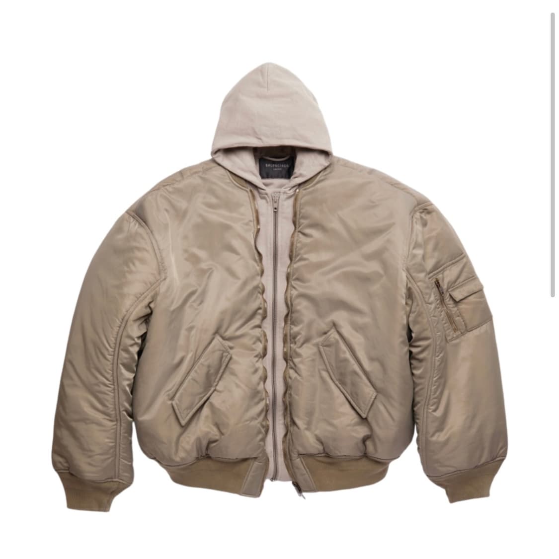 발렌시아가 올인 봄버 베이지 2 상품이미지1