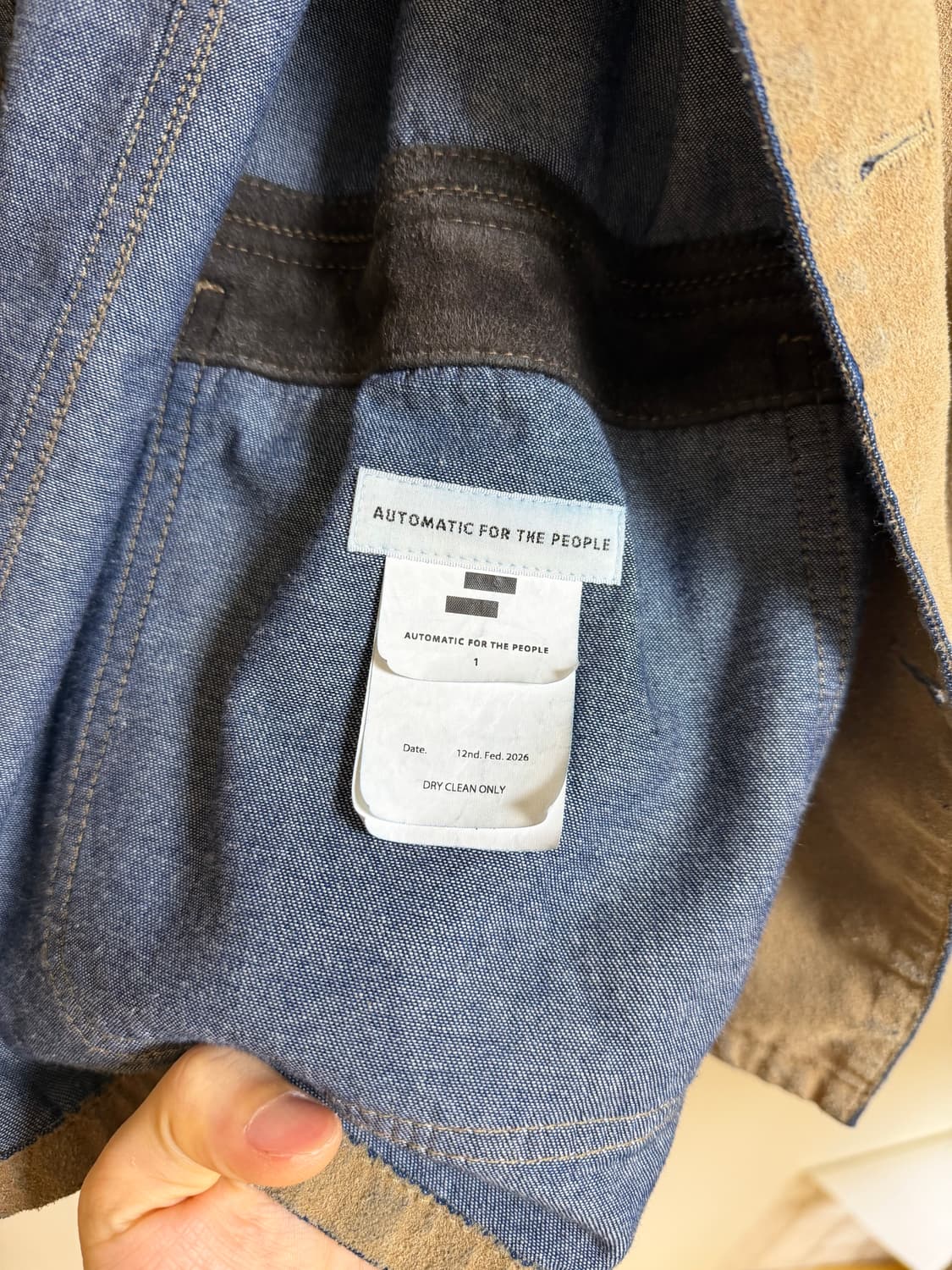 오토매틱포더피플 프렌치 워크자켓 1사이즈 상품이미지5