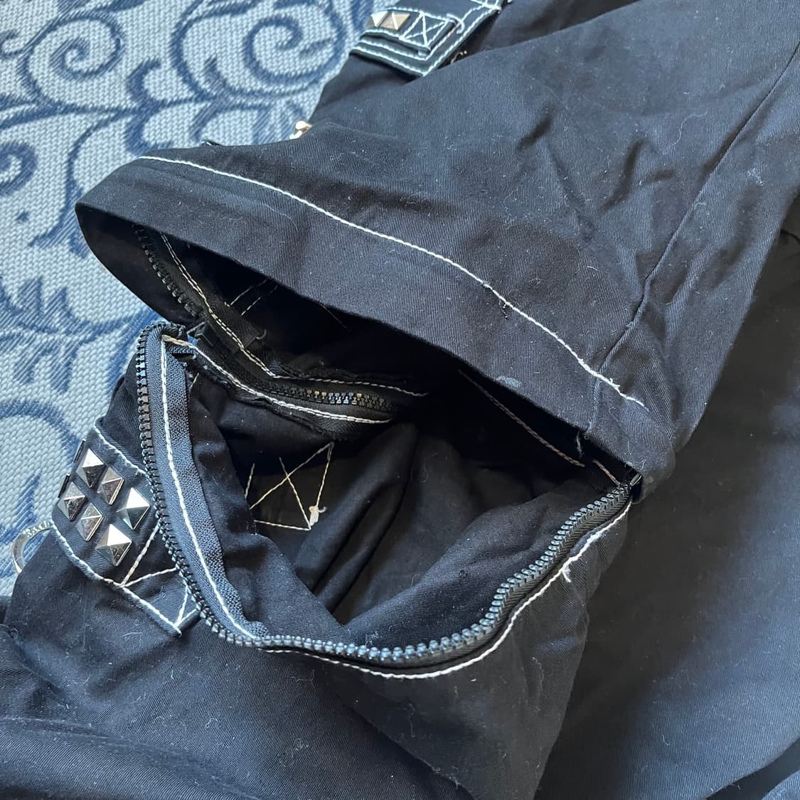 S TRIPP NYC 스컬 본디지 팬츠W2372 상품이미지4