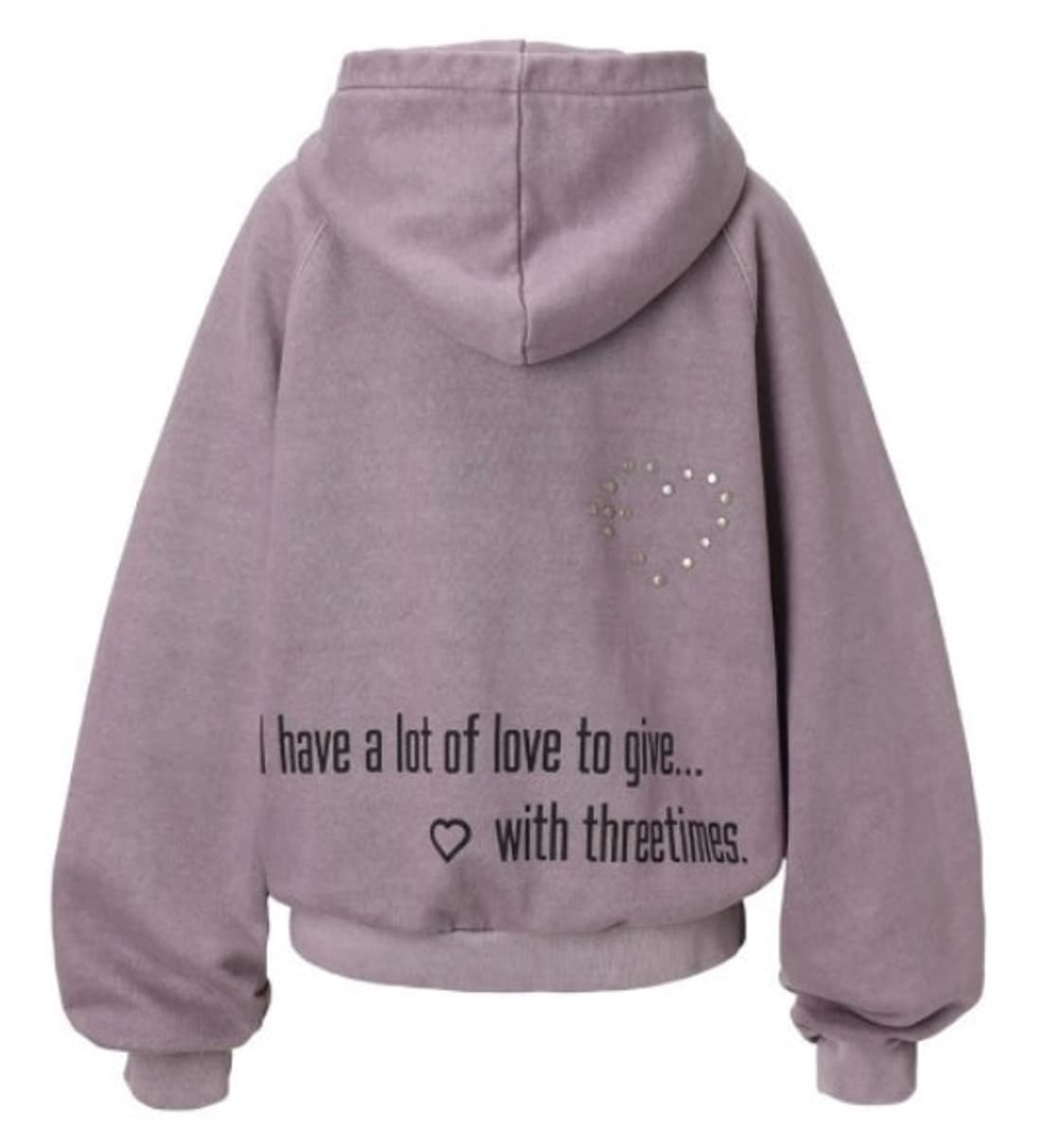 (일괄) 쓰리타임즈 미드나잇 스터드 후드집업 + 가터 스커트 상품이미지6