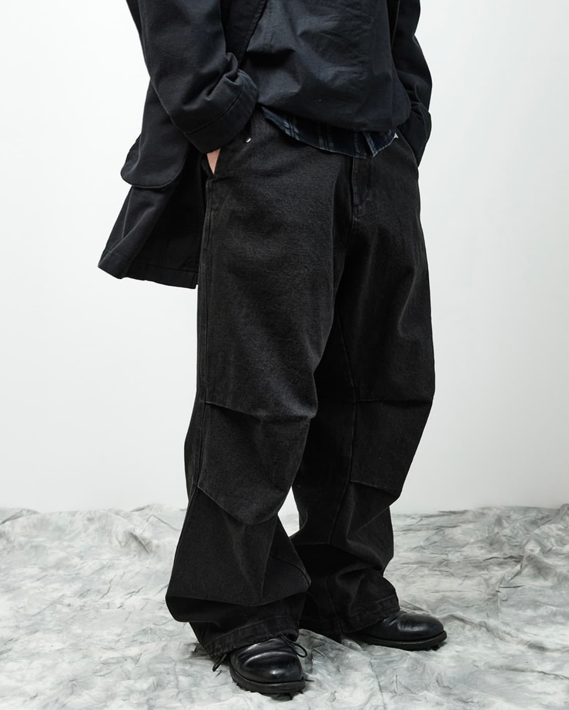 해칭룸 스노우진 블랙 3사이즈  상품이미지2