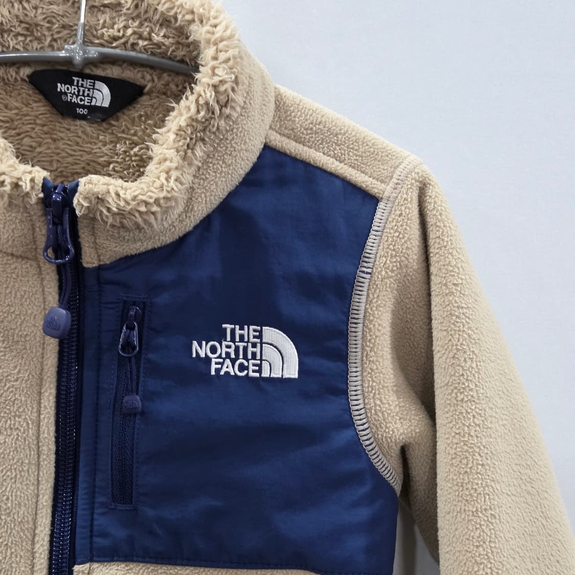 노스페이스 키즈 플리스 집업 100/4/5 상품이미지2